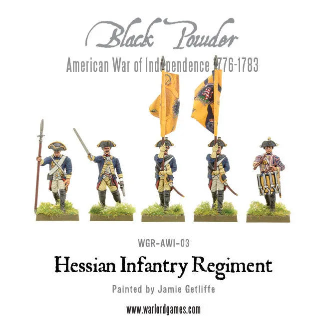 Hessian Regiment (Plastic Box)-Warlord Games-Radaddel