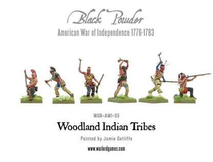 Woodland Indians (Plastic Box)-Warlord Games-Radaddel
