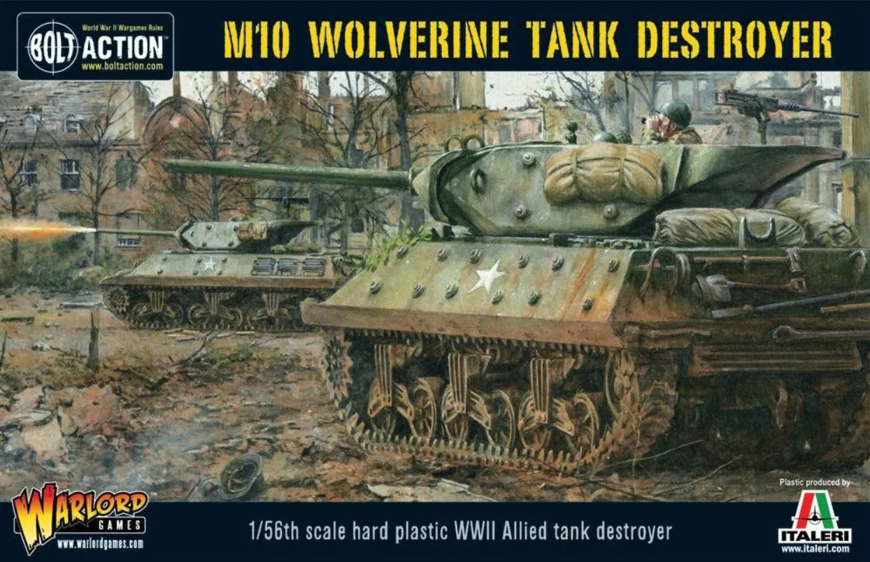 M10 Tank Destroyer/ Wolverine-Warlord Games-Radaddel