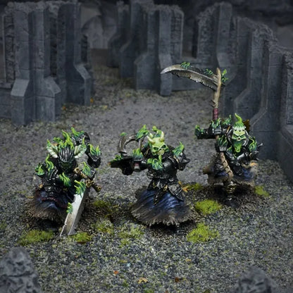 Undead Wights Regiment-Mantic Games-Radaddel