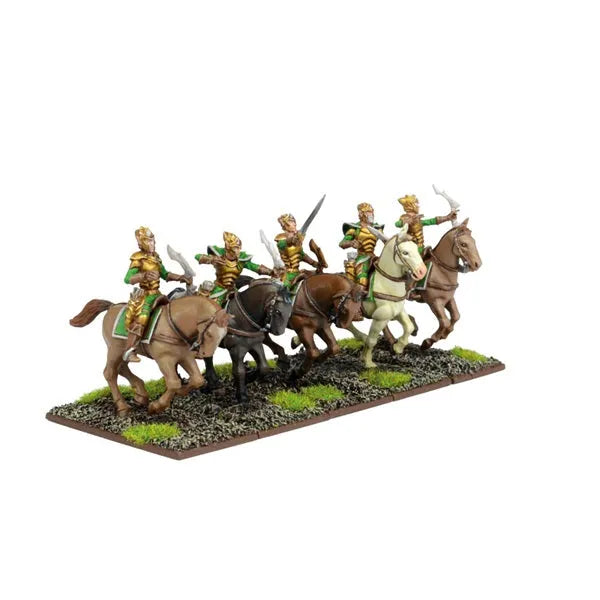 Elf Silverbreeze Cavalry Troop-Mantic Games-Radaddel