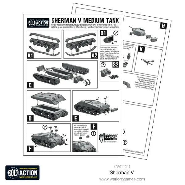 Sherman V-Warlord Games-Radaddel