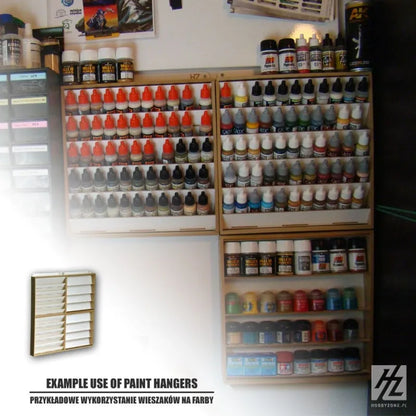 Hängeregal für Farben (Ø 26 mm) - s3s-HobbyZone-Radaddel