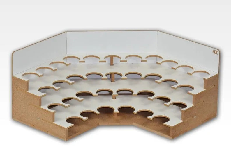 Farbhaltermodul - Ecke (Ø 36 mm) - OM06b-HobbyZone-Radaddel