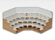 Farbhaltermodul - Ecke (Ø 36 mm) - OM06b-HobbyZone-Radaddel