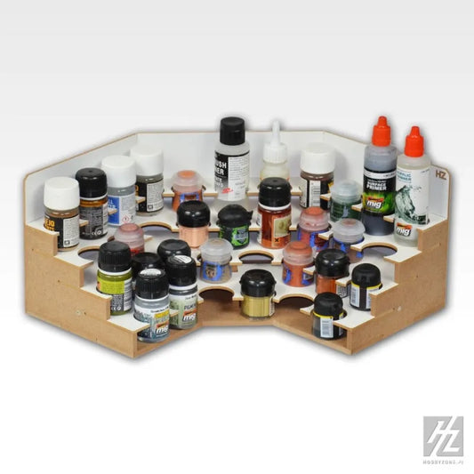 Farbhaltermodul - Ecke (Ø 36 mm) - OM06b-HobbyZone-Radaddel