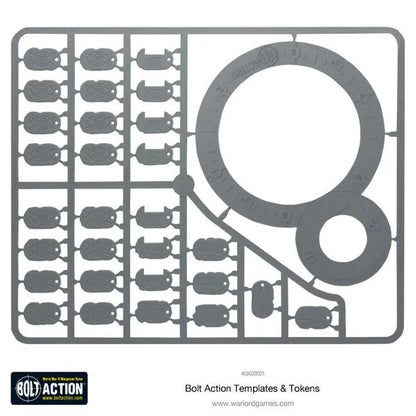 Bolt Action Schablonen-Warlord Games-Radaddel