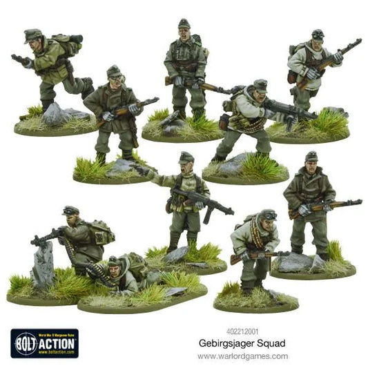 Gebirgsjager squad-Warlord Games-Radaddel