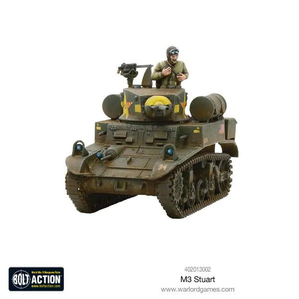 M3 Stuart-Warlord Games-Radaddel