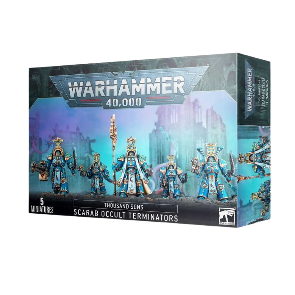 Thousand Sons: Scarab Occult Terminators-Games Workshop-Radaddel