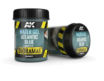 Water Gel Atlantic Blue - 250ml (Acryl)-AK-Interactive-Radaddel