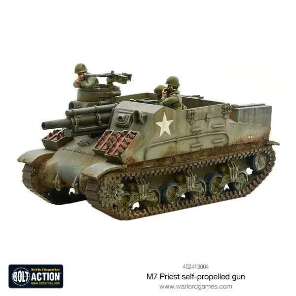 M7 Priest self-propelled gun-Warlord Games-Radaddel