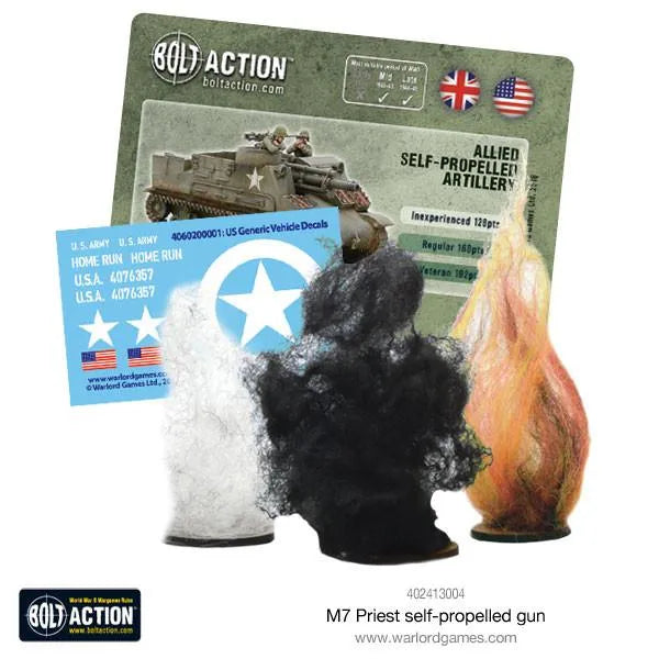 M7 Priest self-propelled gun-Warlord Games-Radaddel
