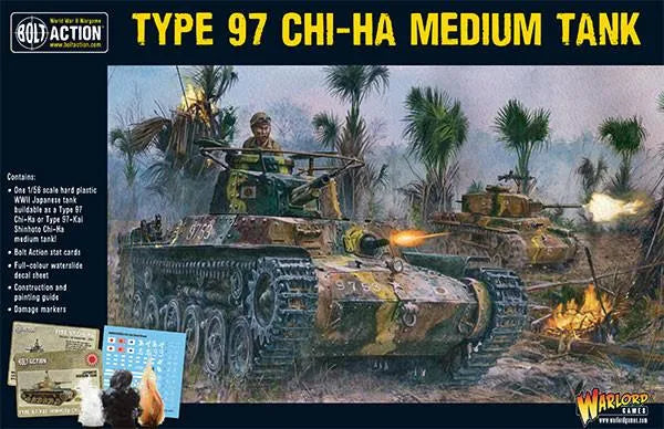 Chi-Ha Medium Tank-Warlord Games-Radaddel