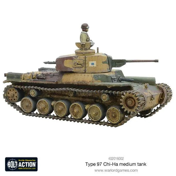 Chi-Ha Medium Tank-Warlord Games-Radaddel