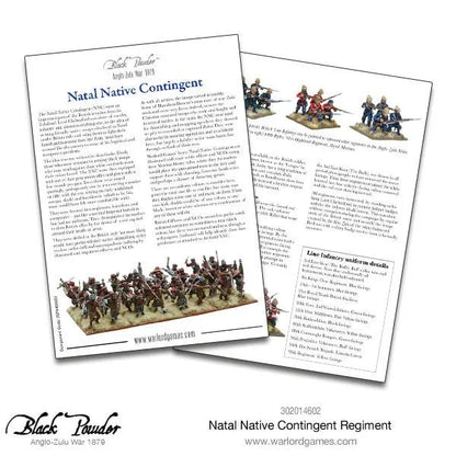 Anglo Zulu War Natal Native Contingent Regiment-Warlord Games-Radaddel