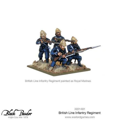 Anglo Zulu War British Line Infantry Regiment-Warlord Games-Radaddel