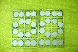 30 mm runde Bases flach (32)-Renedra-Radaddel