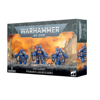 Space Marines: Aggressor Squad-Games Workshop-Radaddel