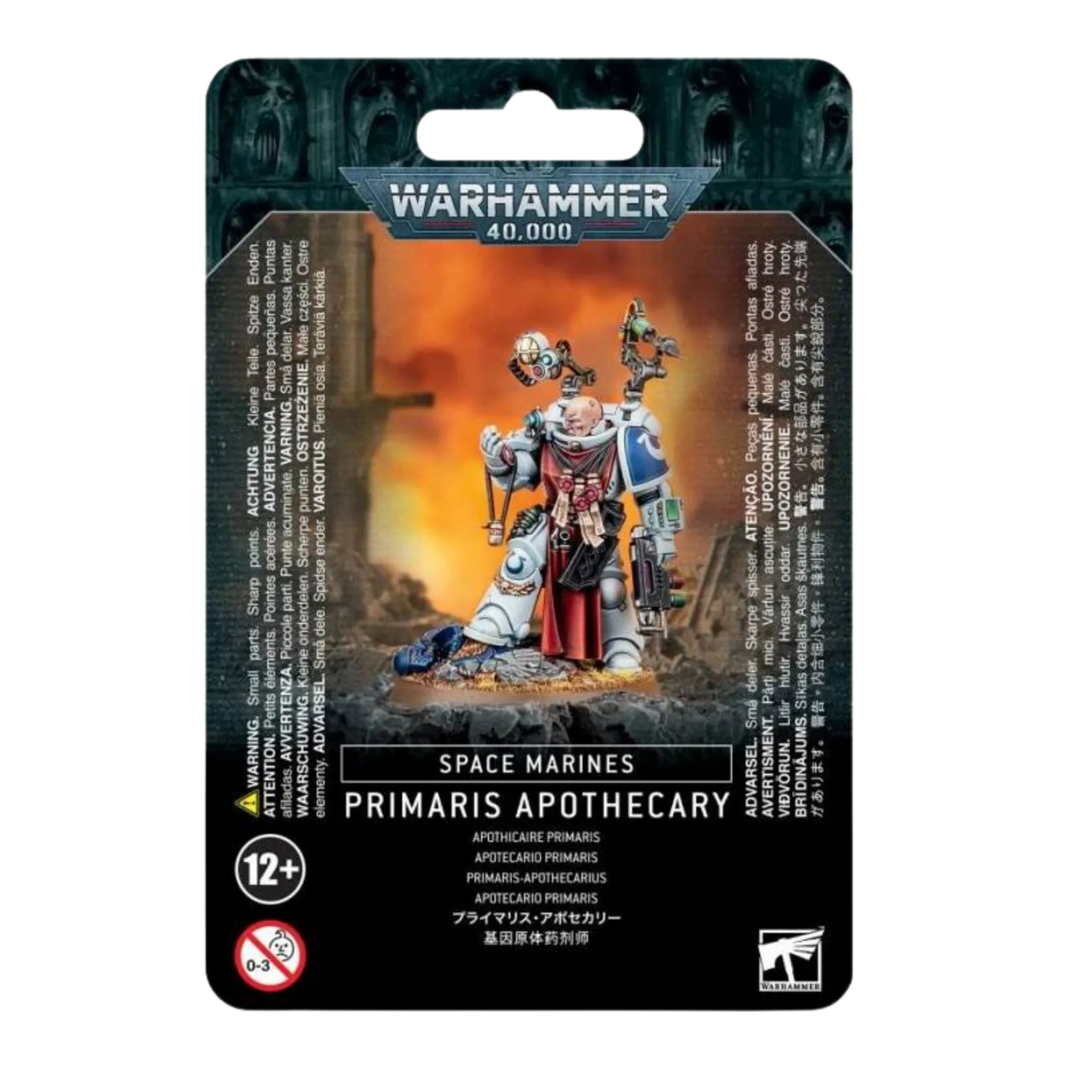 Space Marines: Primaris Apothecary-Games Workshop-Radaddel