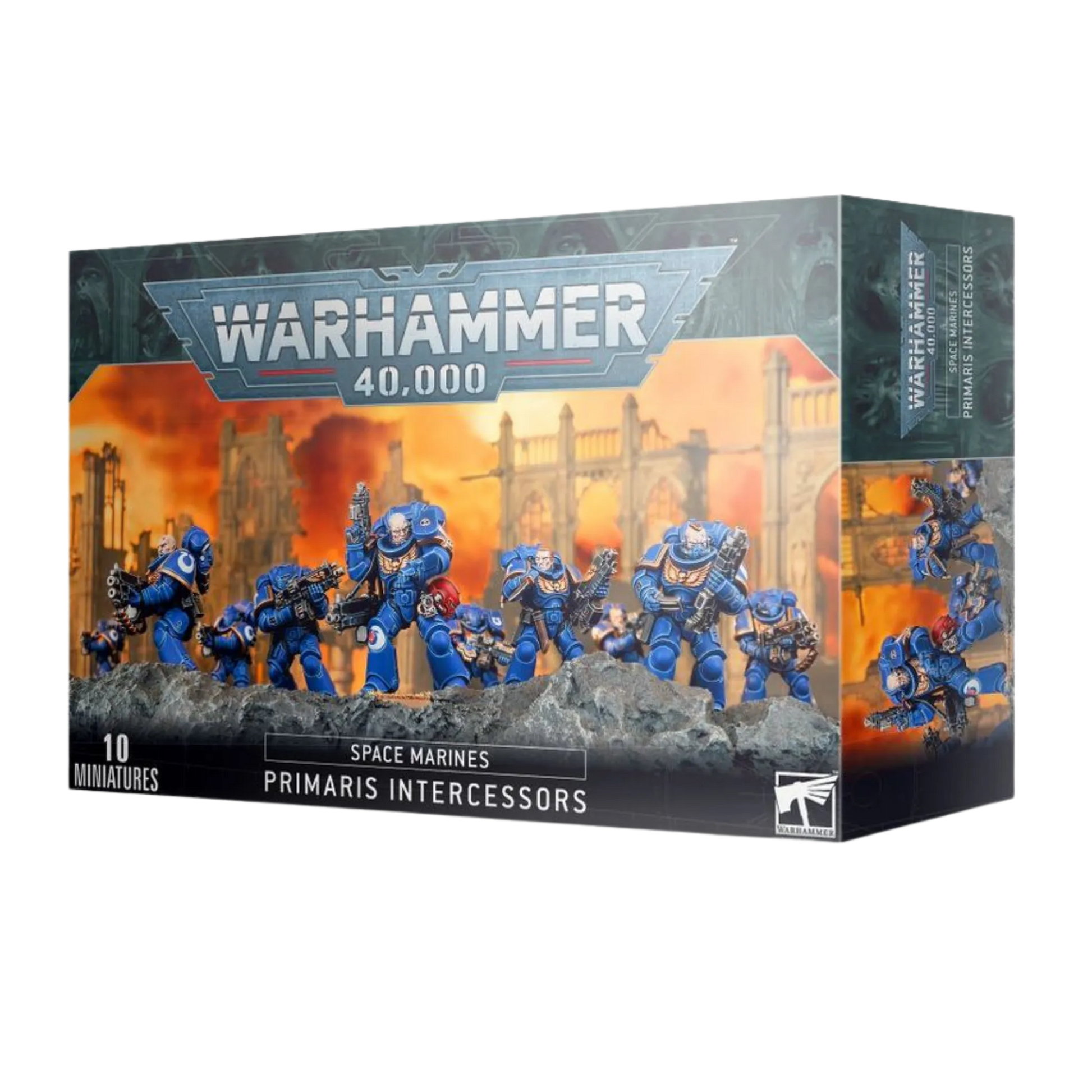 Space Marines: Intercessor Squad-Games Workshop-Radaddel