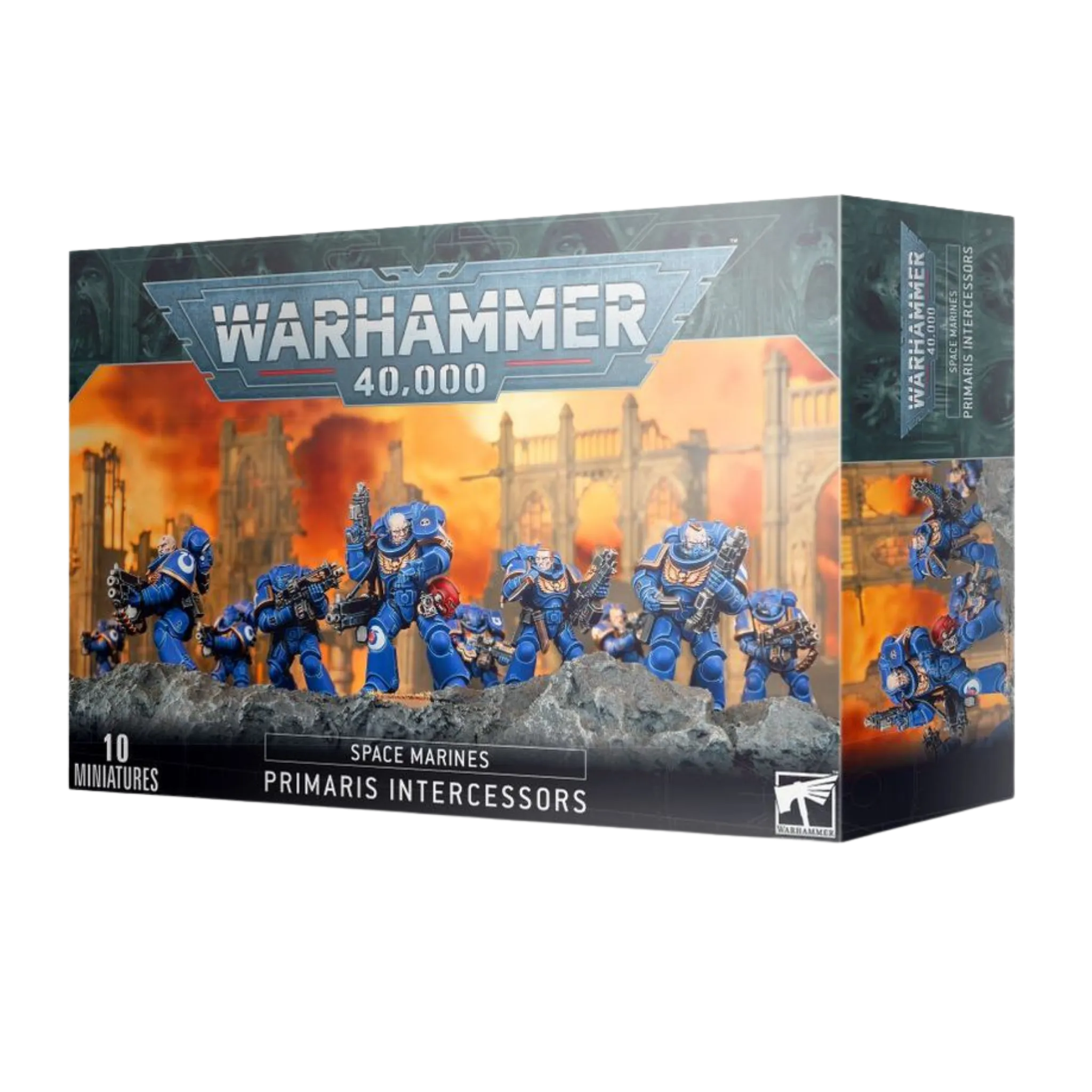 Space Marines: Intercessor Squad-Games Workshop-Radaddel