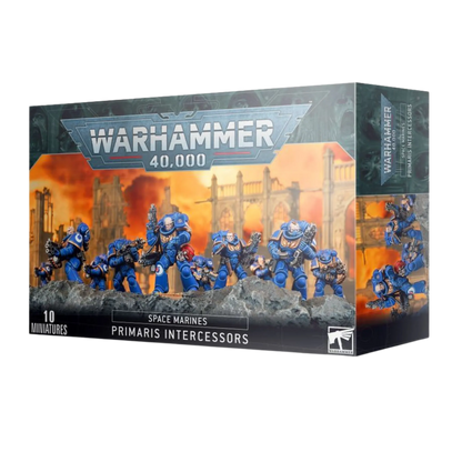 Space Marines: Intercessor Squad-Games Workshop-Radaddel