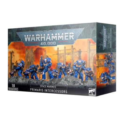 Space Marines: Intercessor Squad-Games Workshop-Radaddel