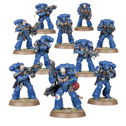 Space Marines: Intercessor Squad-Games Workshop-Radaddel