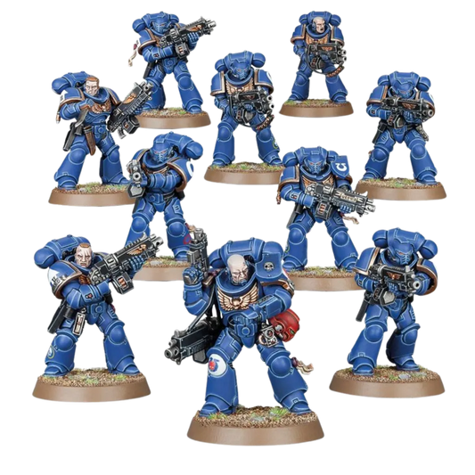 Space Marines: Intercessor Squad-Games Workshop-Radaddel