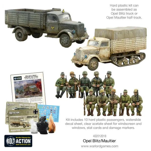 Opel Blitz/Maultier-Warlord Games-Radaddel