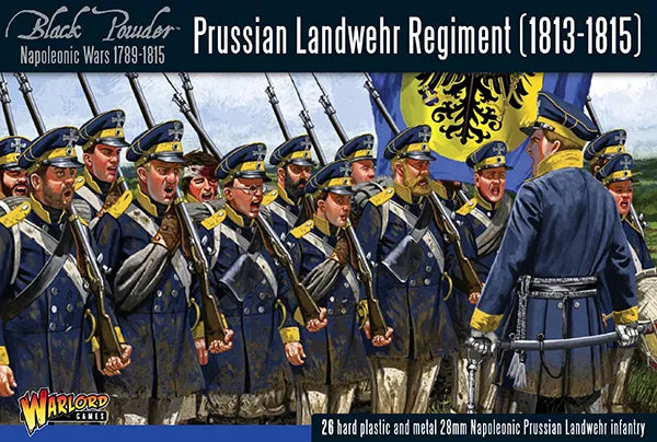 Prussian Landwehr Regiment 1813-1815-Warlord Games-Radaddel