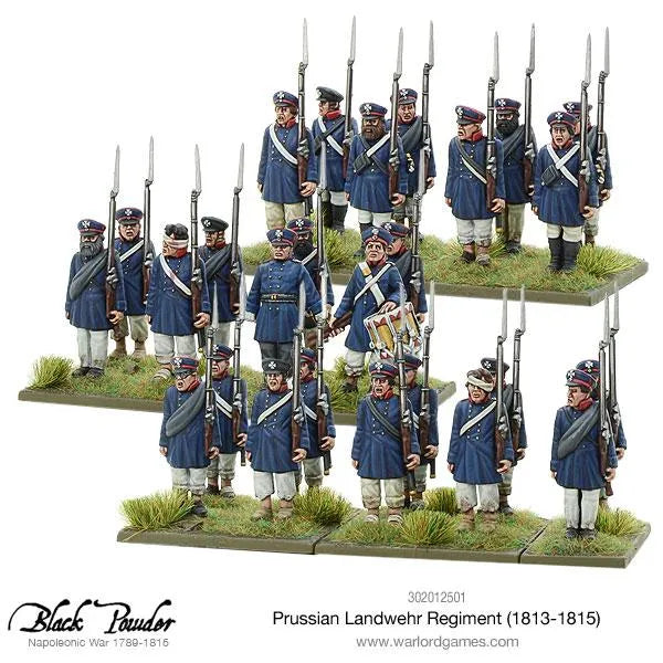 Prussian Landwehr Regiment 1813-1815-Warlord Games-Radaddel