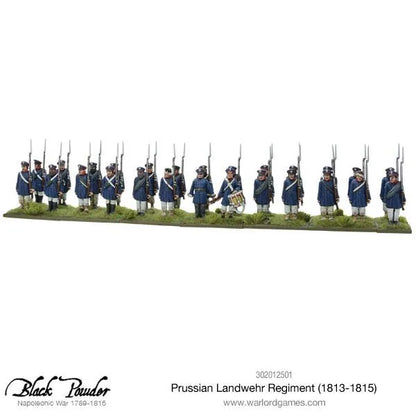 Prussian Landwehr Regiment 1813-1815-Warlord Games-Radaddel