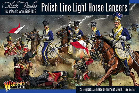 Napoleonic Polish Line Light Horse Lancers-Warlord Games-Radaddel
