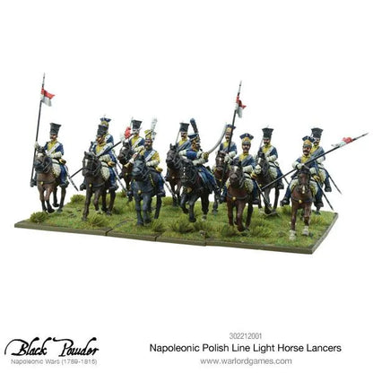 Napoleonic Polish Line Light Horse Lancers-Warlord Games-Radaddel