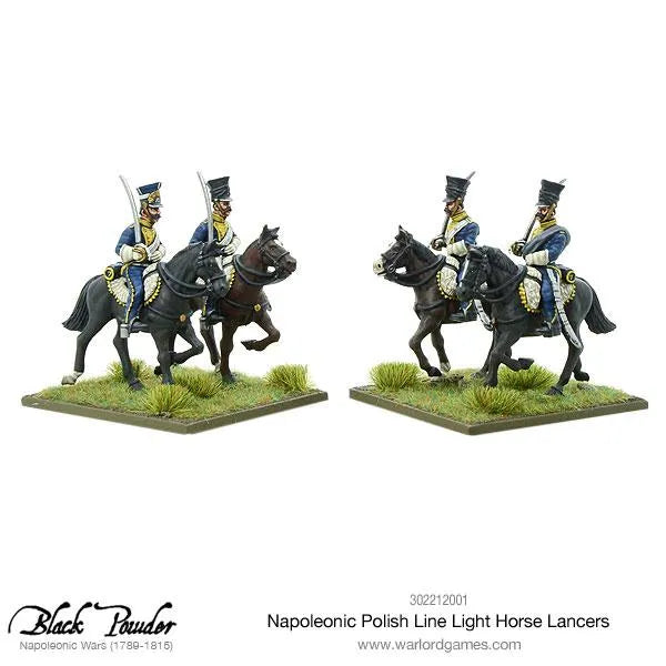 Napoleonic Polish Line Light Horse Lancers-Warlord Games-Radaddel