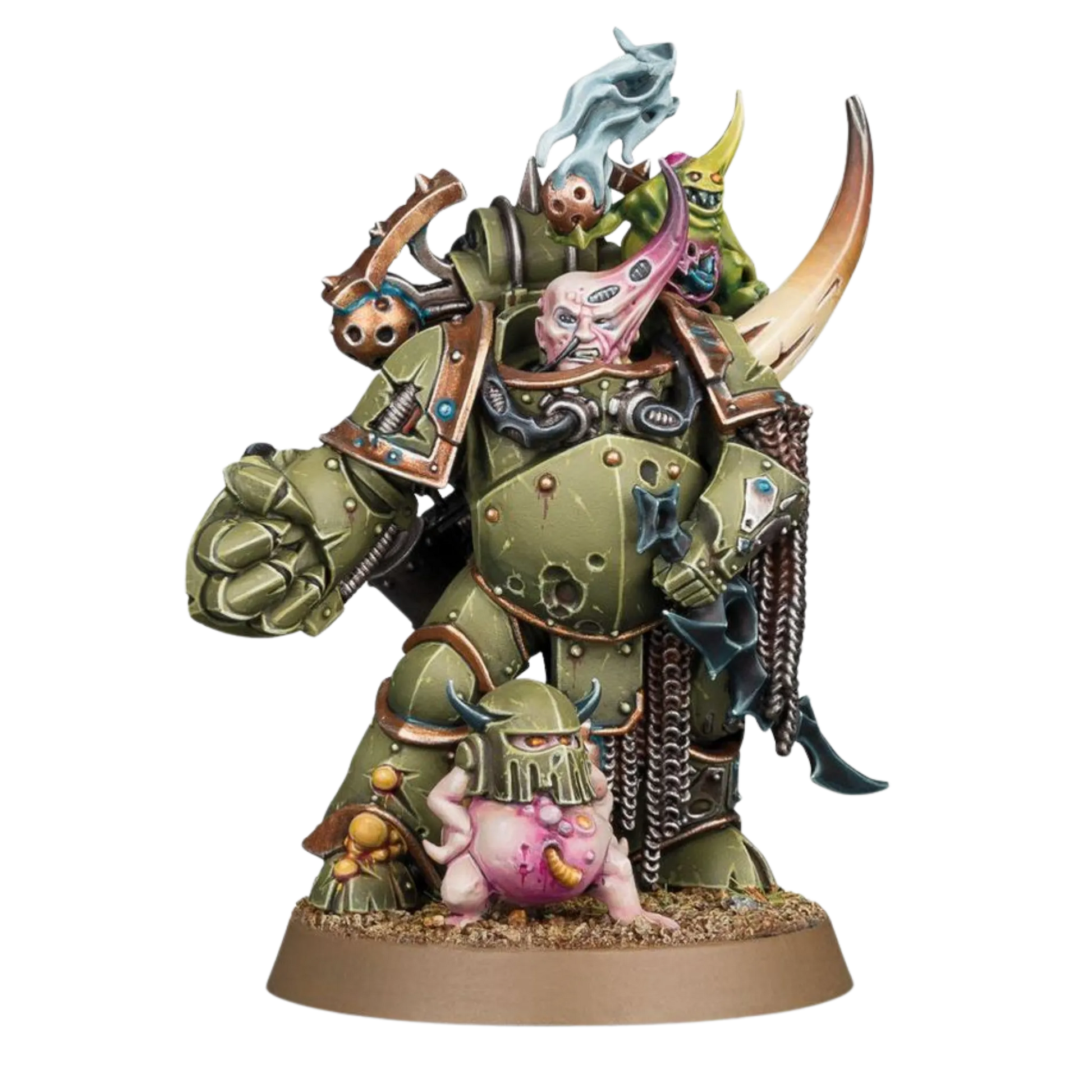 Death Guard: Plague Marine Champion-Games Workshop-Radaddel