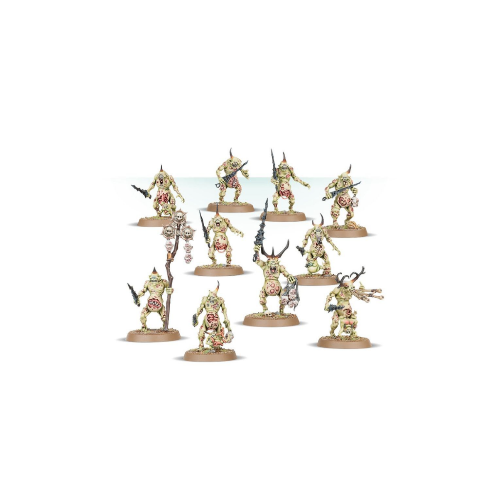 Maggotkin of Nurgle: Plaguebearers