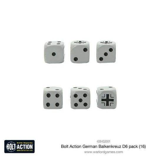 Bolt Action German Balkenkreuz D6 pack-Warlord Games-Radaddel