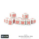 Bolt Action Orders Dice - White (12)-Warlord Games-Radaddel