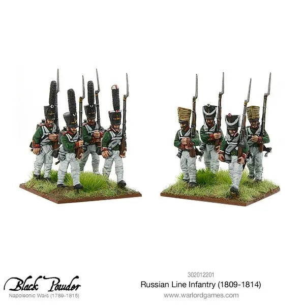 Russian Line Infantry 1809-1814-Warlord Games-Radaddel