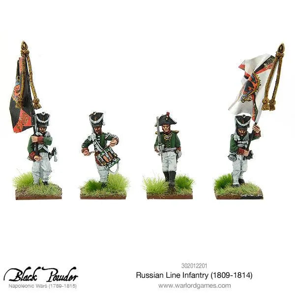 Russian Line Infantry 1809-1814-Warlord Games-Radaddel