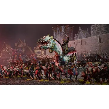 Undead Revenant King On Undead Wyrm-Mantic Games-Radaddel