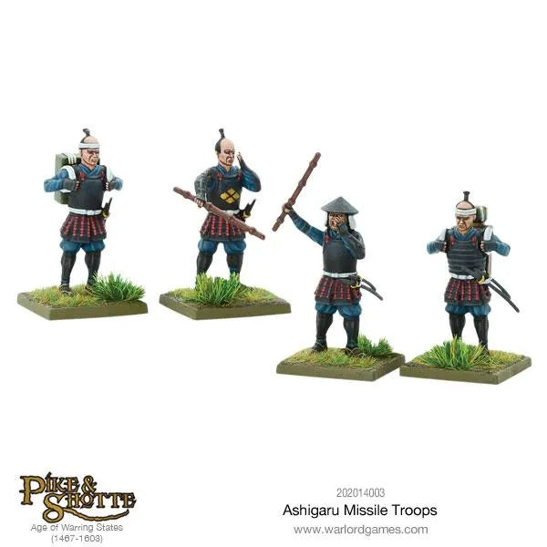 Ashigaru Missile Troops-Warlord Games-Radaddel