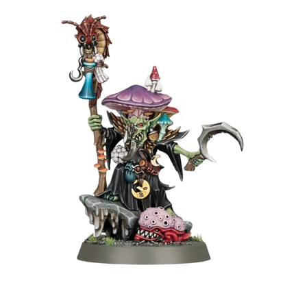 Gloomspite Gitz: Fungoid Cave-Shaman-Games Workshop-Radaddel