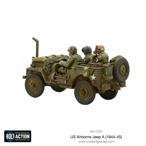 US Airborne Jeep (1944-45)-Warlord Games-Radaddel