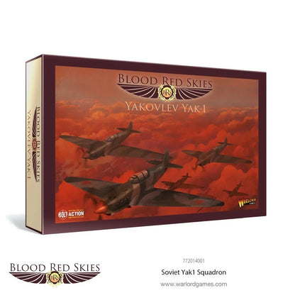 Soviet Yakovlev Yak-1 Squadron-Warlord Games-Radaddel