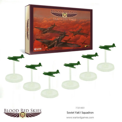 Soviet Yakovlev Yak-1 Squadron-Warlord Games-Radaddel