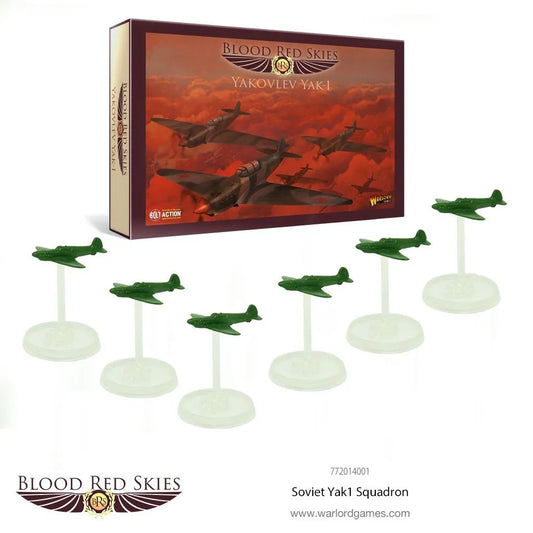 Soviet Yakovlev Yak-1 Squadron-Warlord Games-Radaddel